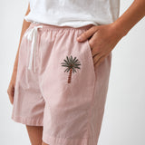 Paradiso Sleep Shorts | Pink-2