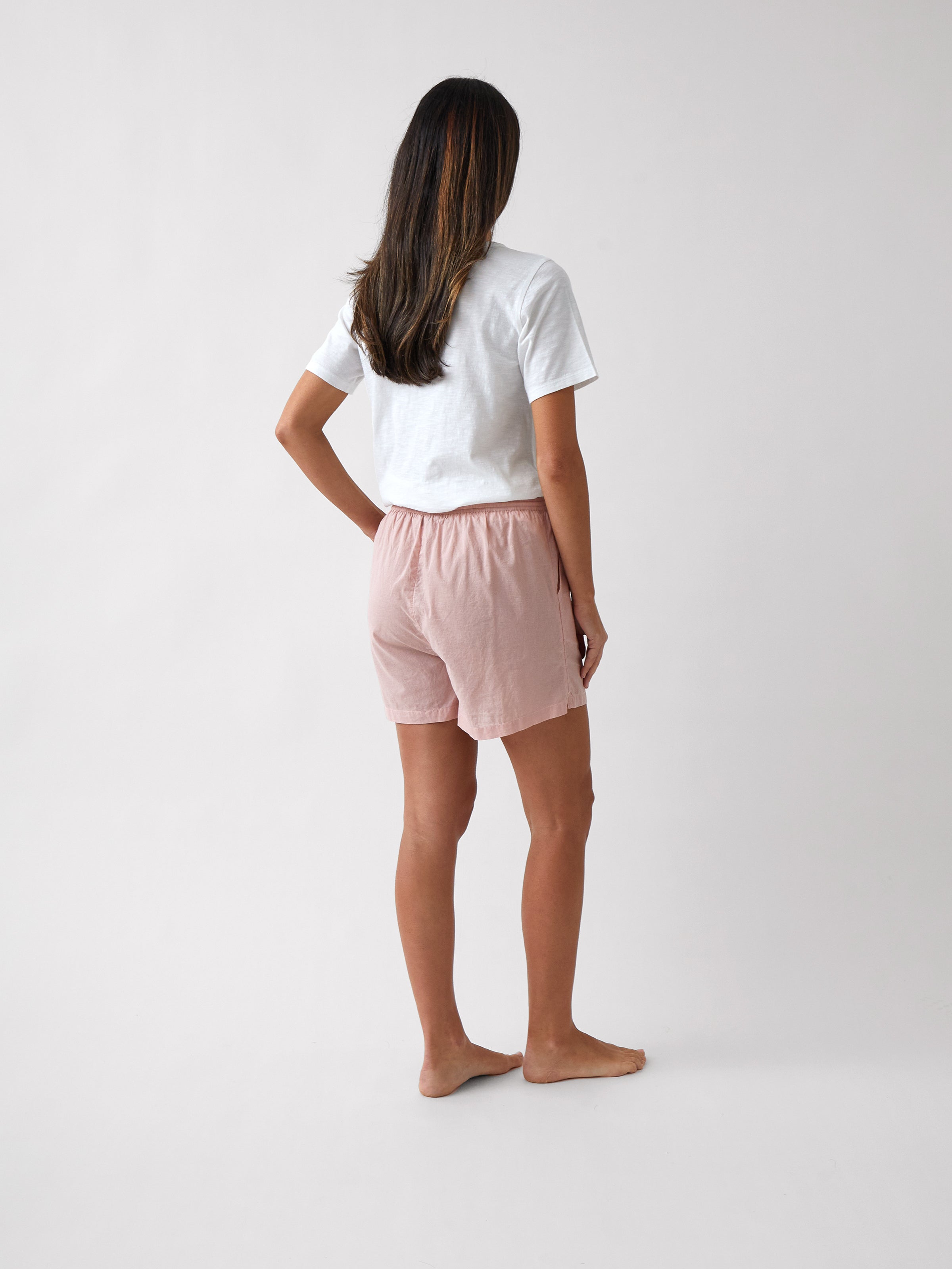 Paradiso Sleep Shorts | Pink-4