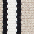 Patio Door Mat in Black Stripe