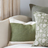 Pavilion Rectangle Cushion Cover | Olive-2