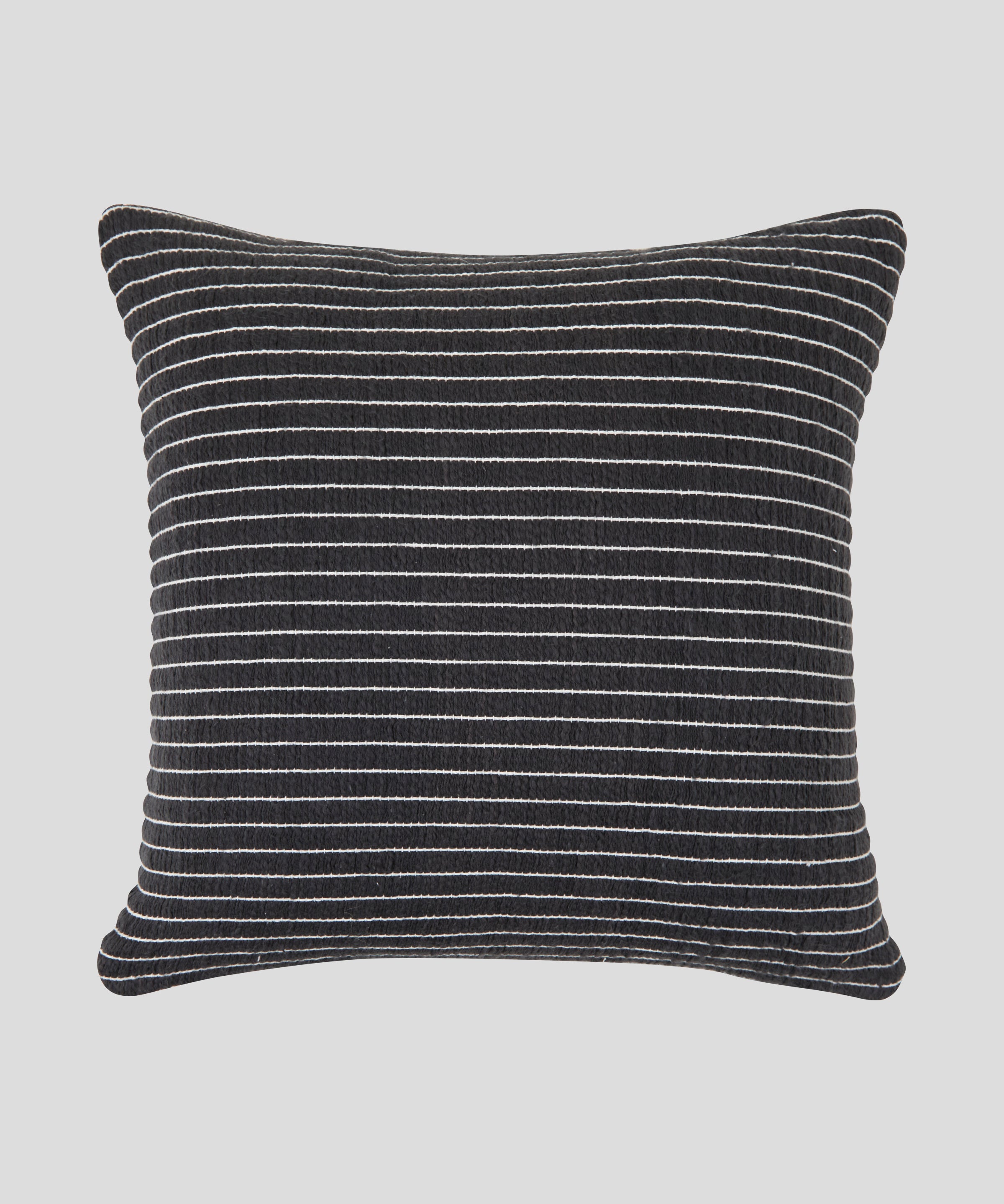 Pavilion Square Cushion Cover | Charcoal-1