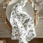Peace Doves Napkin Sets of 4 | Green-2