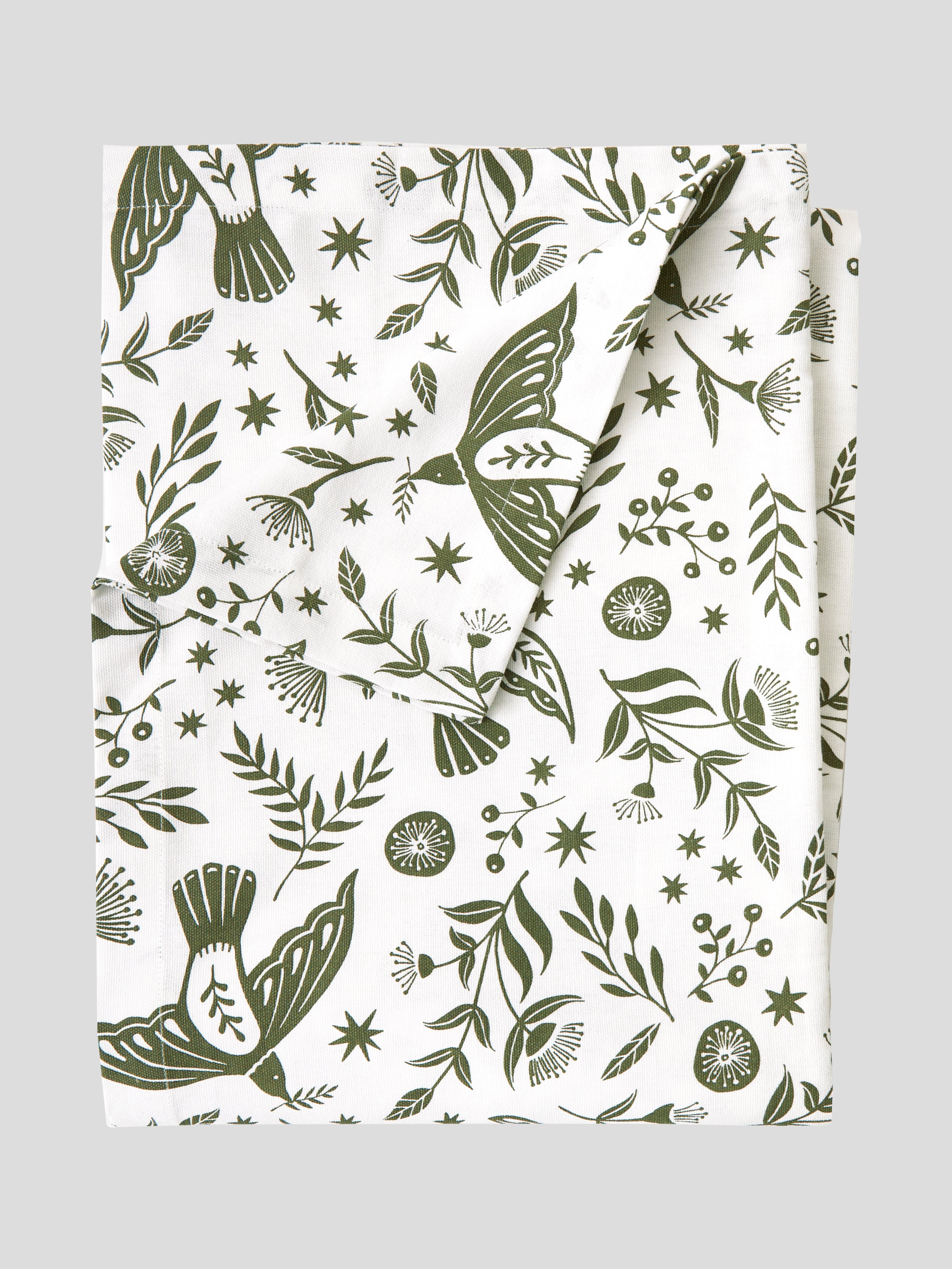 Peace Doves Tablecloth | Green-1
