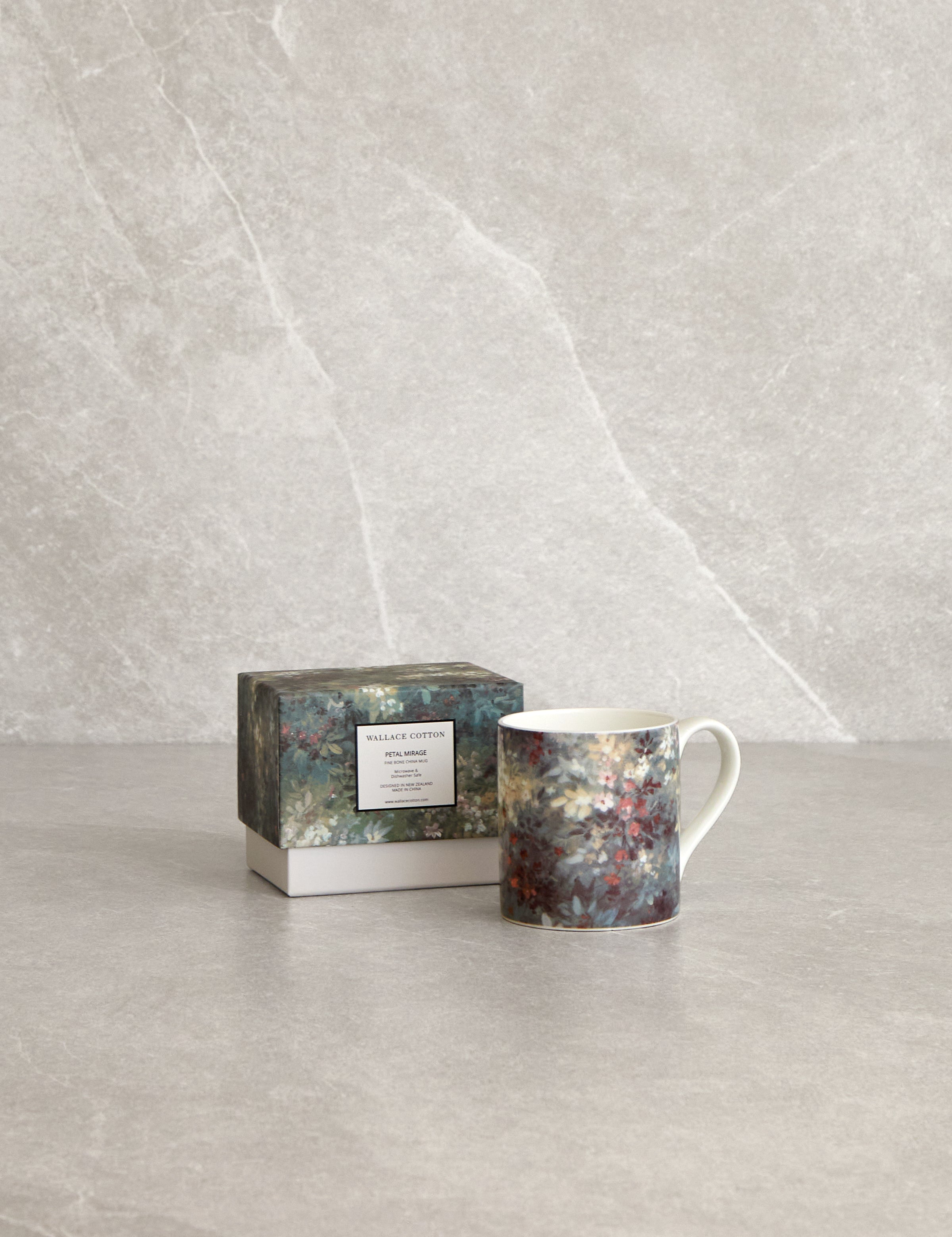 Petal Mirage Bone China Mug | Floral-1