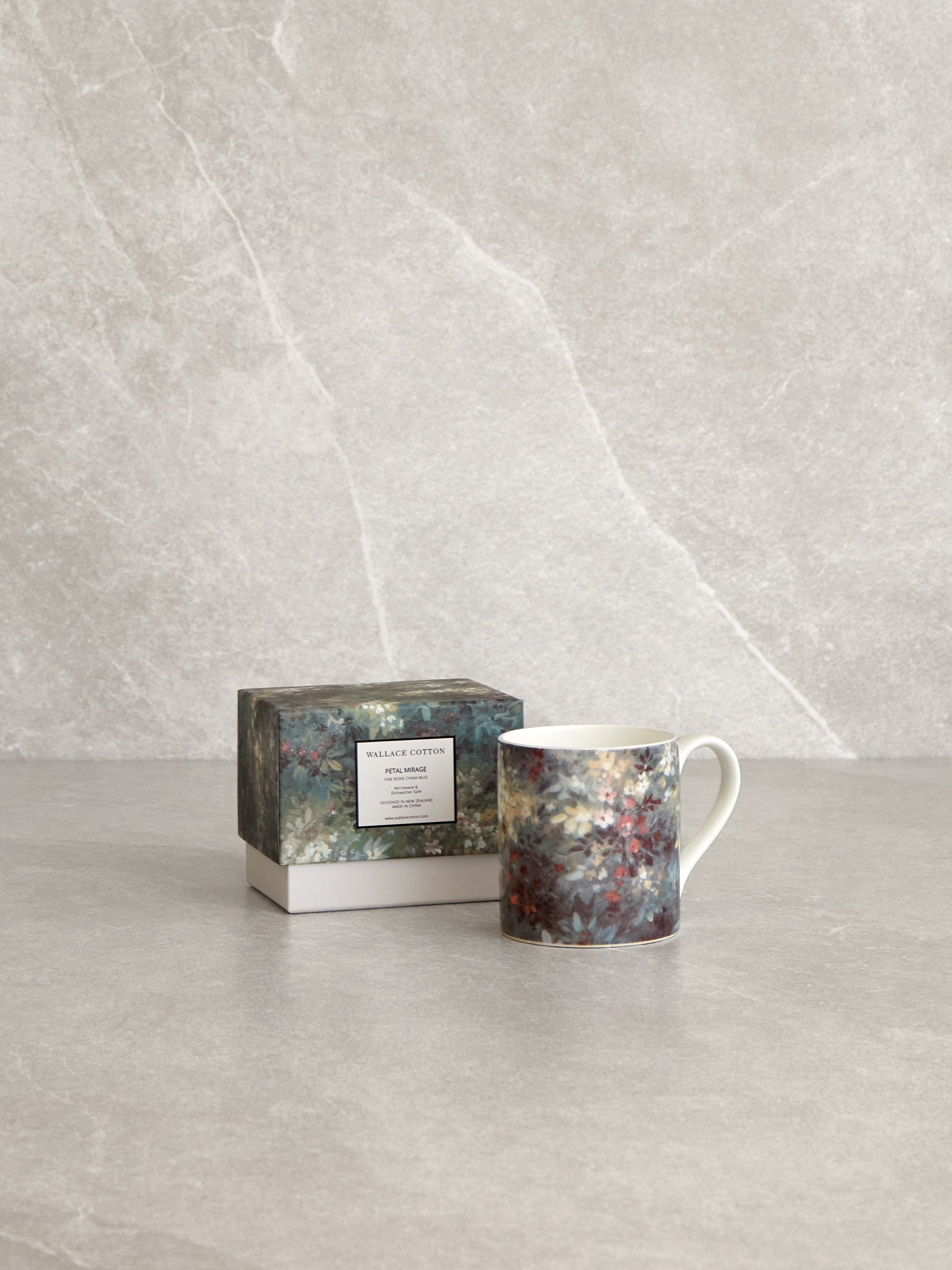 Petal Mirage Bone China Mug | Floral-1