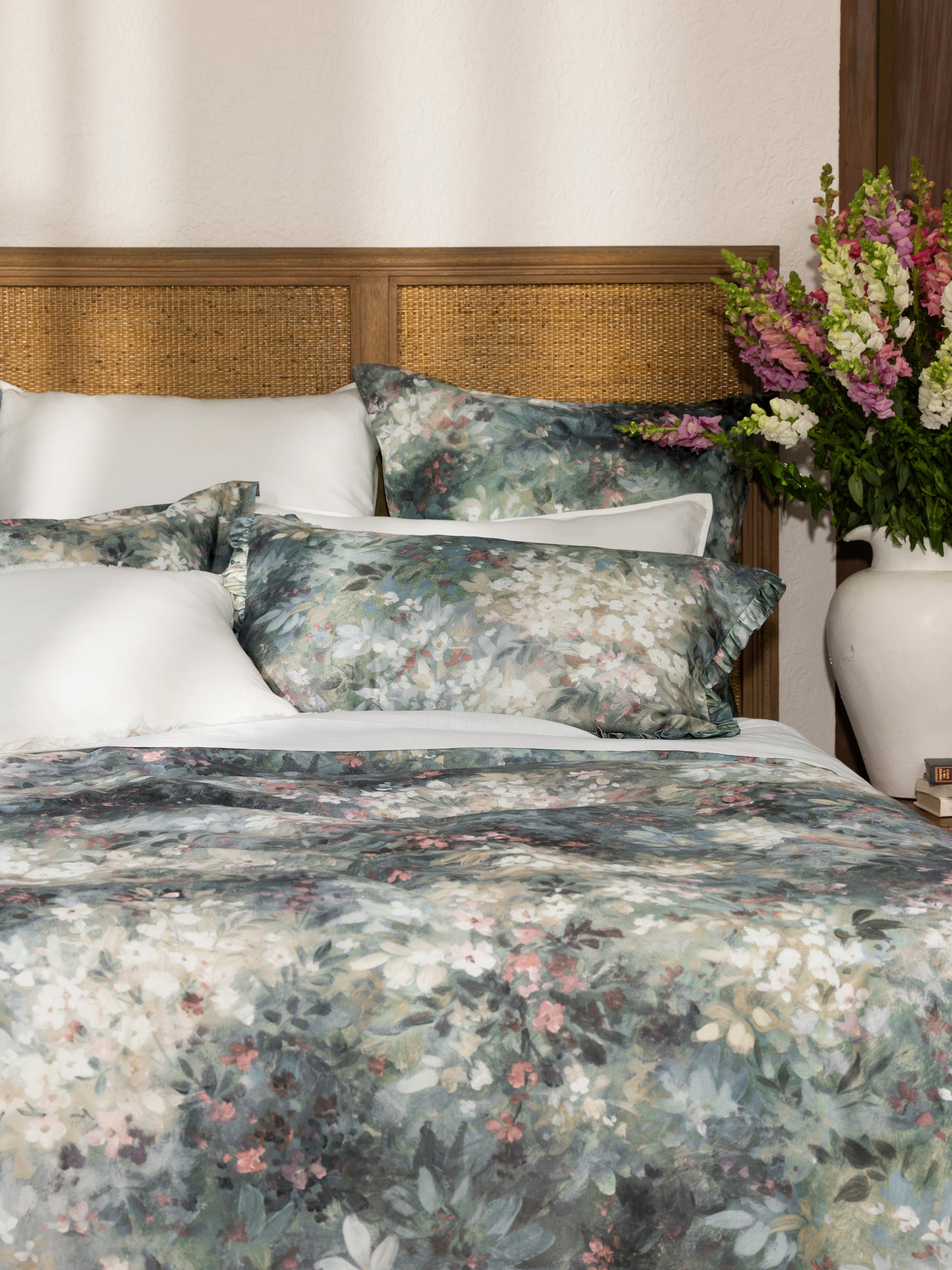 Petal Mirage Duvet Cover Set | Floral-5