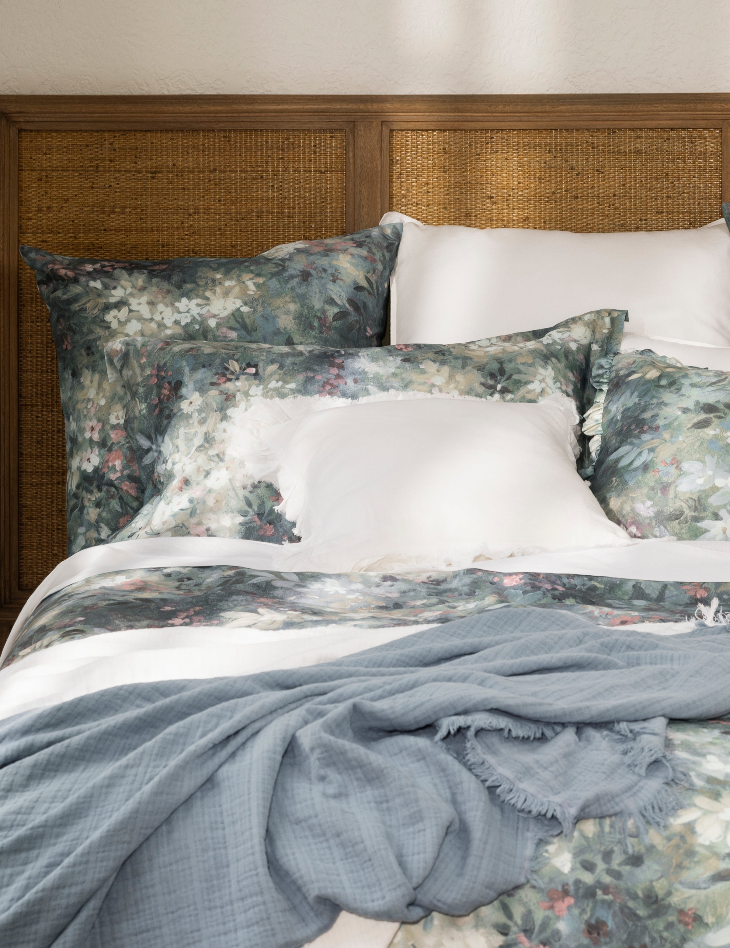 Petal Mirage Oxford Pillowcase Set | Floral-2
