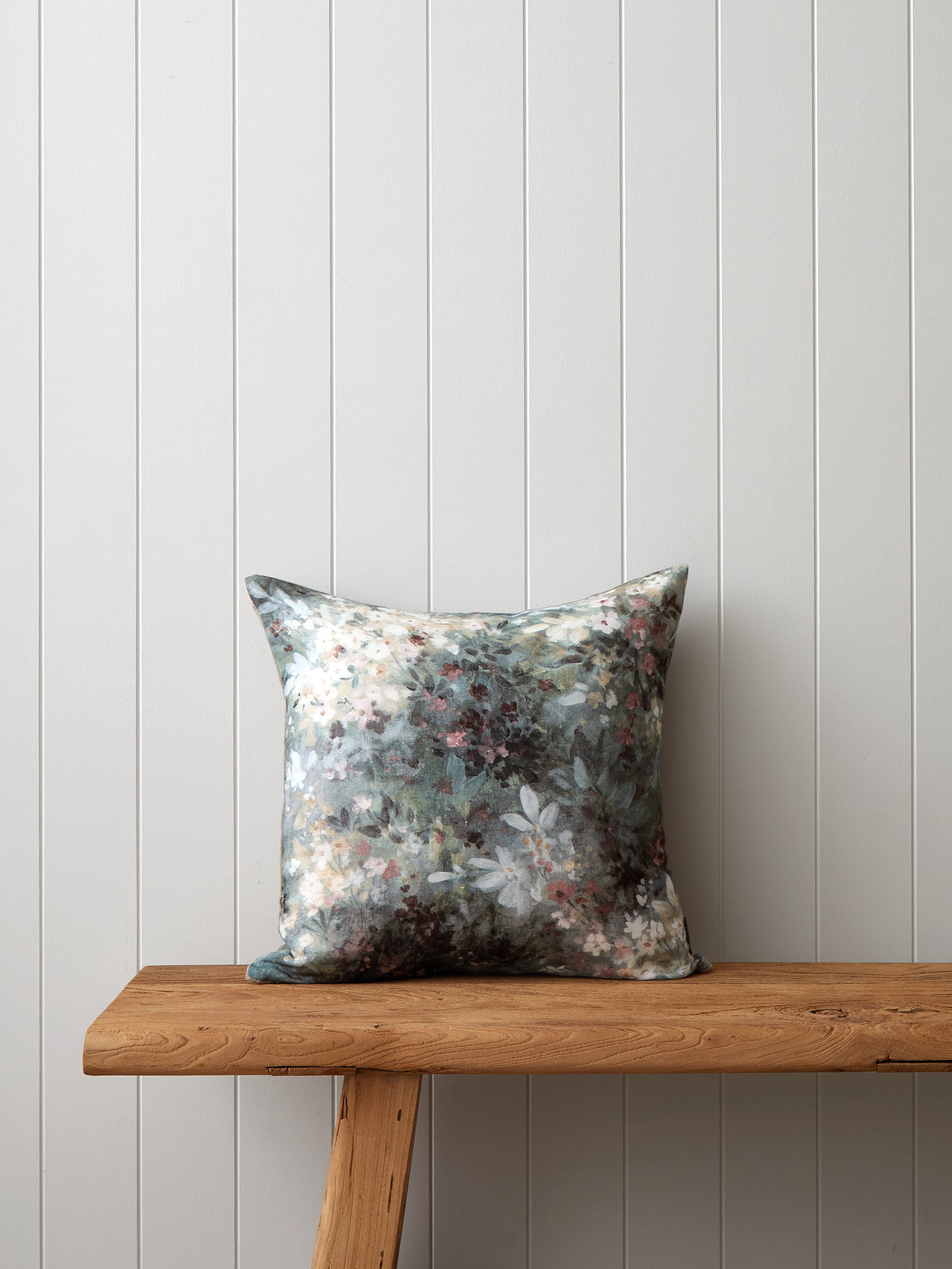 Petal Mirage Square Cushion Cover | Floral-1