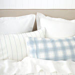 Pinnacle Flannel Reversible Duvet Cover Set | Blue-2