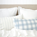 Pinnacle Flannel Reversible Duvet Cover Set | Blue-2