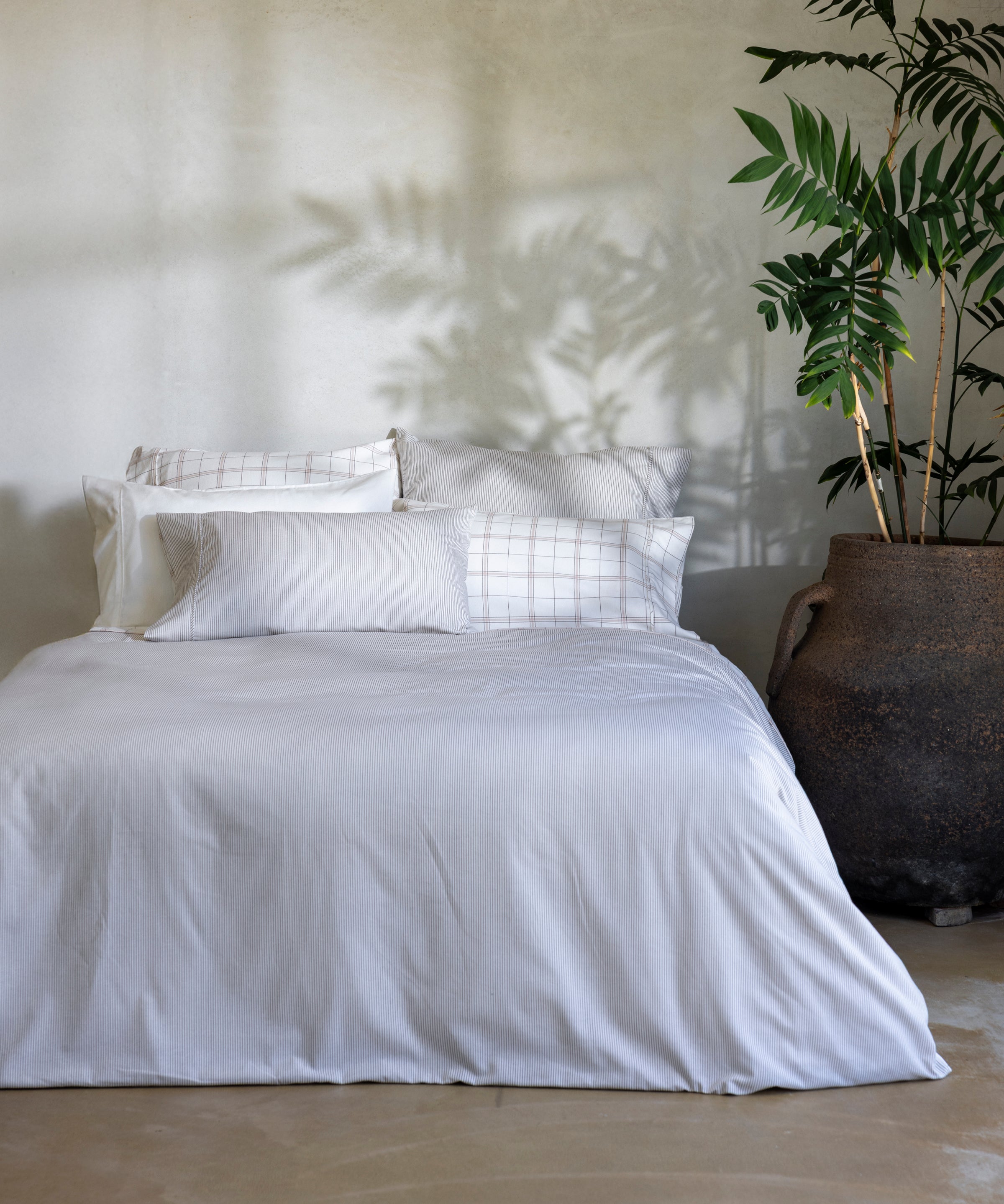 Pinnacle Flannel Reversible Duvet Cover Set | Cocoa-5