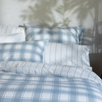 Pinnacle Flannel Sheet Set | Blue Check-2