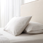 Pinnacle Flannel Sheet Set | Cocoa Stripe-1