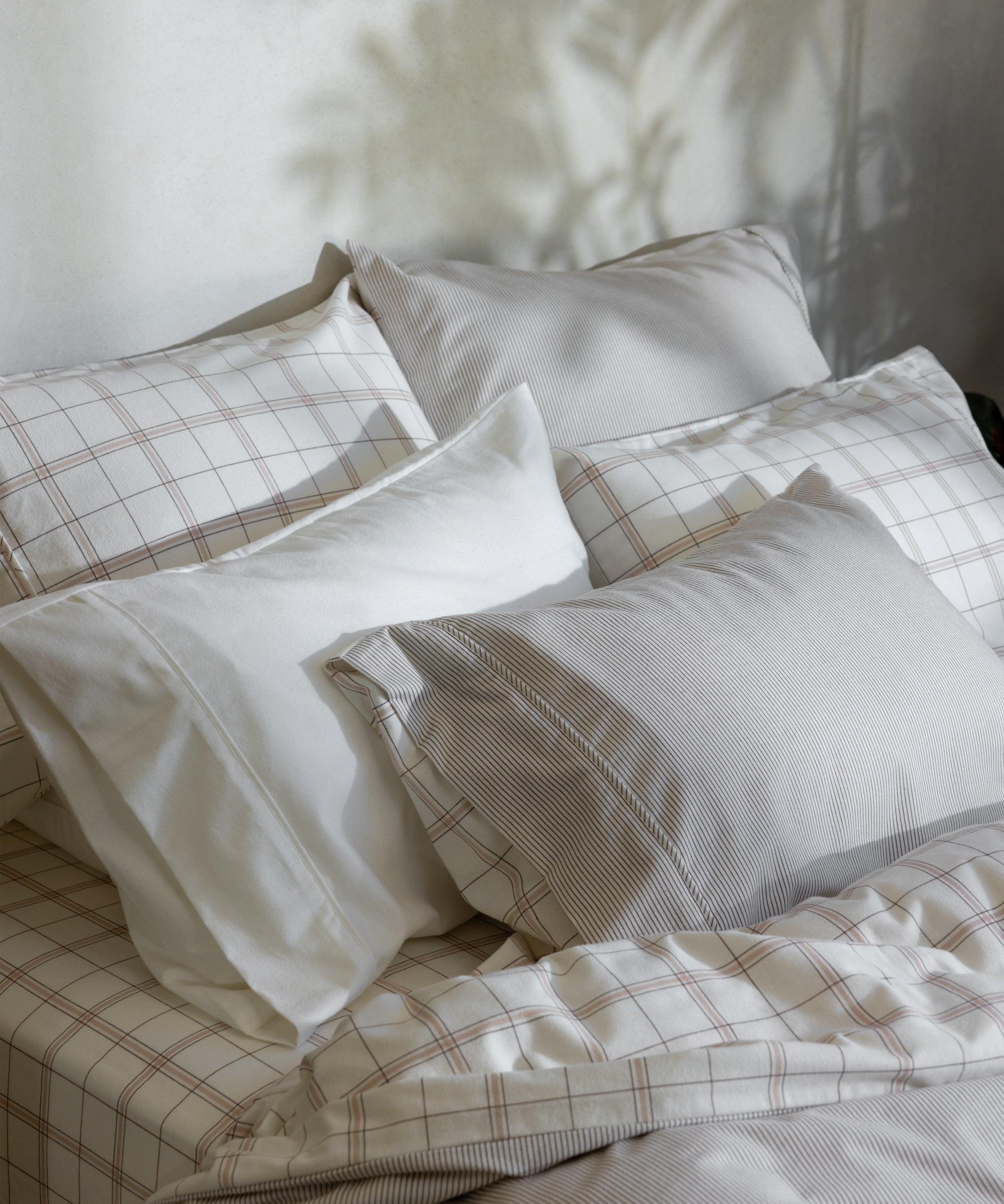 Pinnacle Flannel Sheet Set | Cocoa Stripe-2