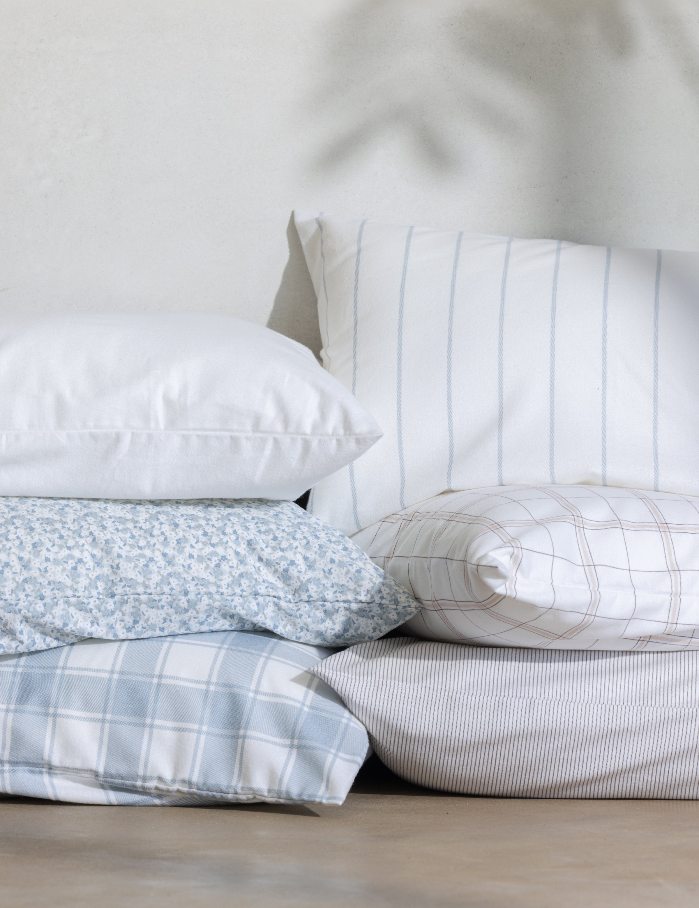 Pinnacle Flannel Sheet Set | White-2