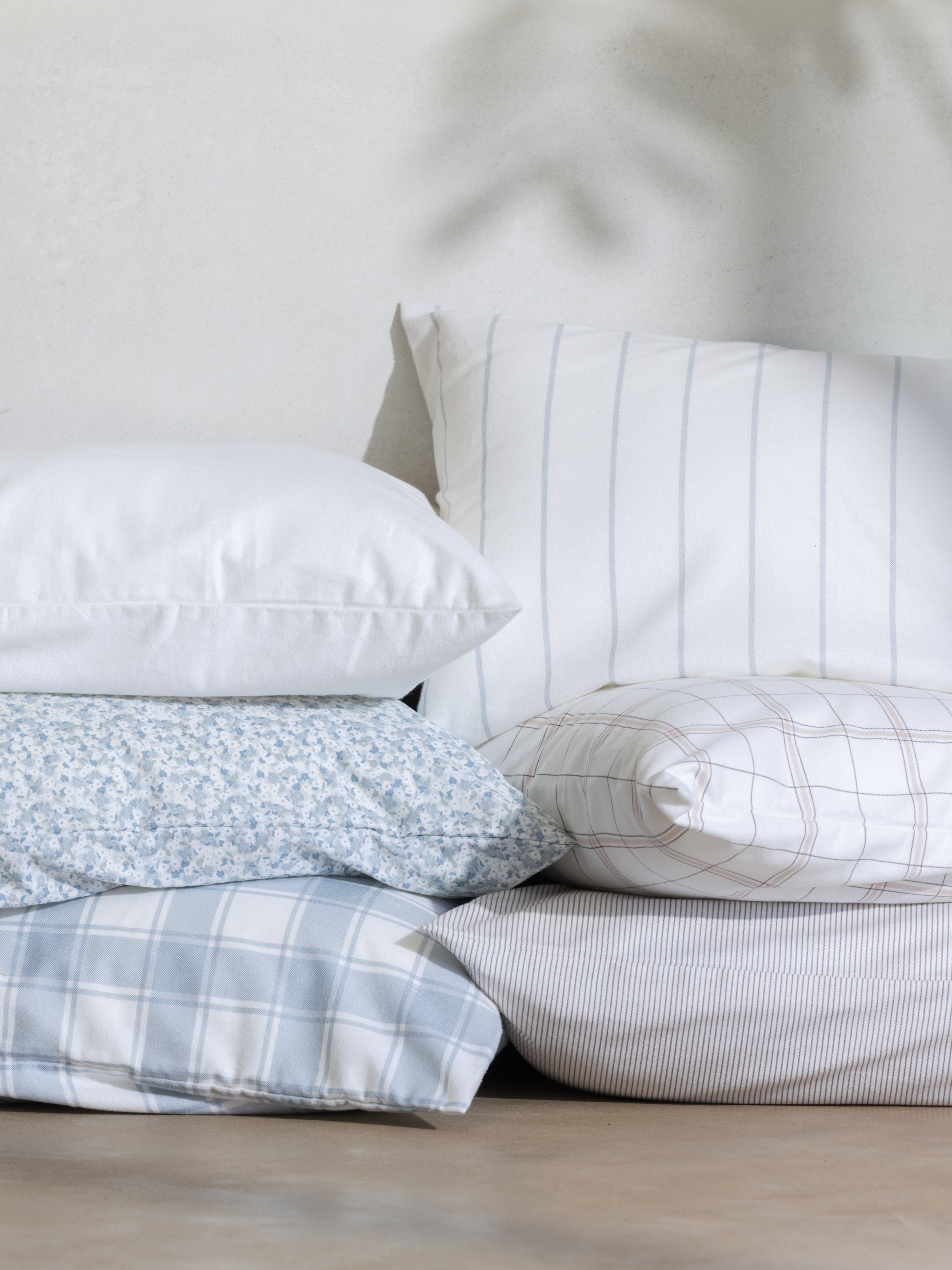 Pinnacle Flannel Sheet Set | White-2