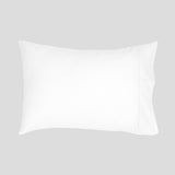 Pinnacle Flannel Standard Pillowcase Set | White-1