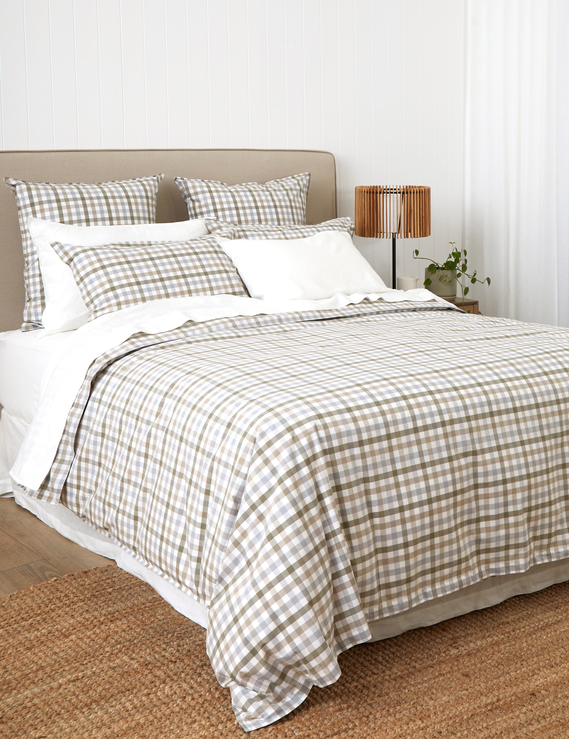 Portland Duvet Cover Set | Gingham-3