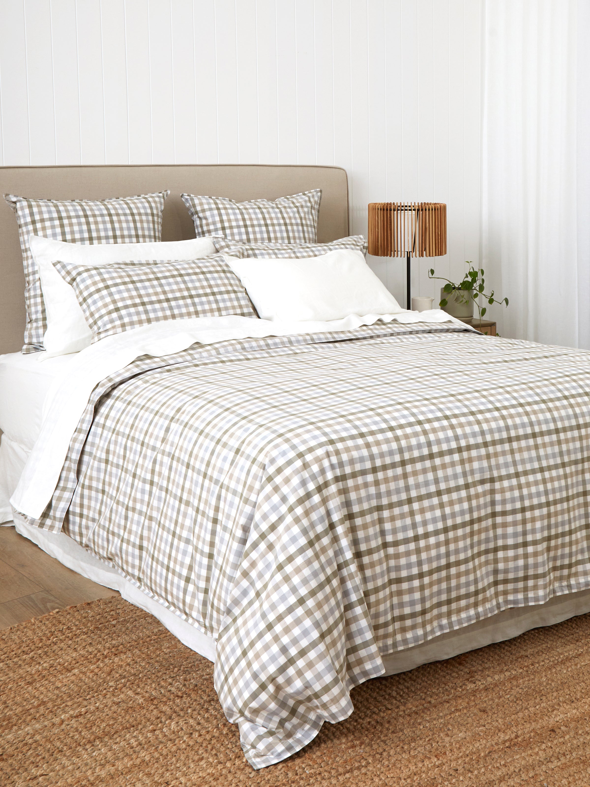 Portland Duvet Cover Set | Gingham-3