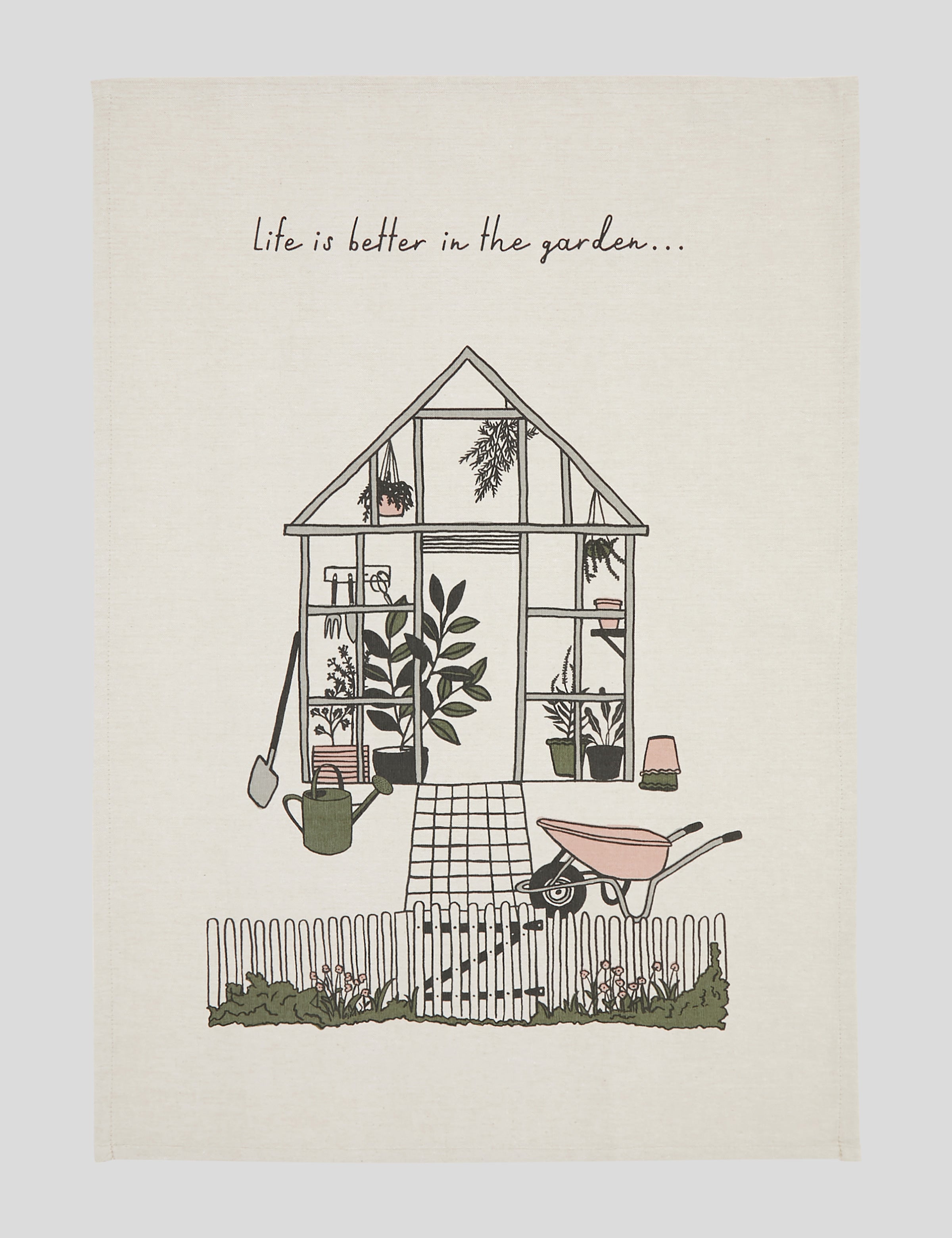 Potager Tea Towel Set of 3 | Multi-3