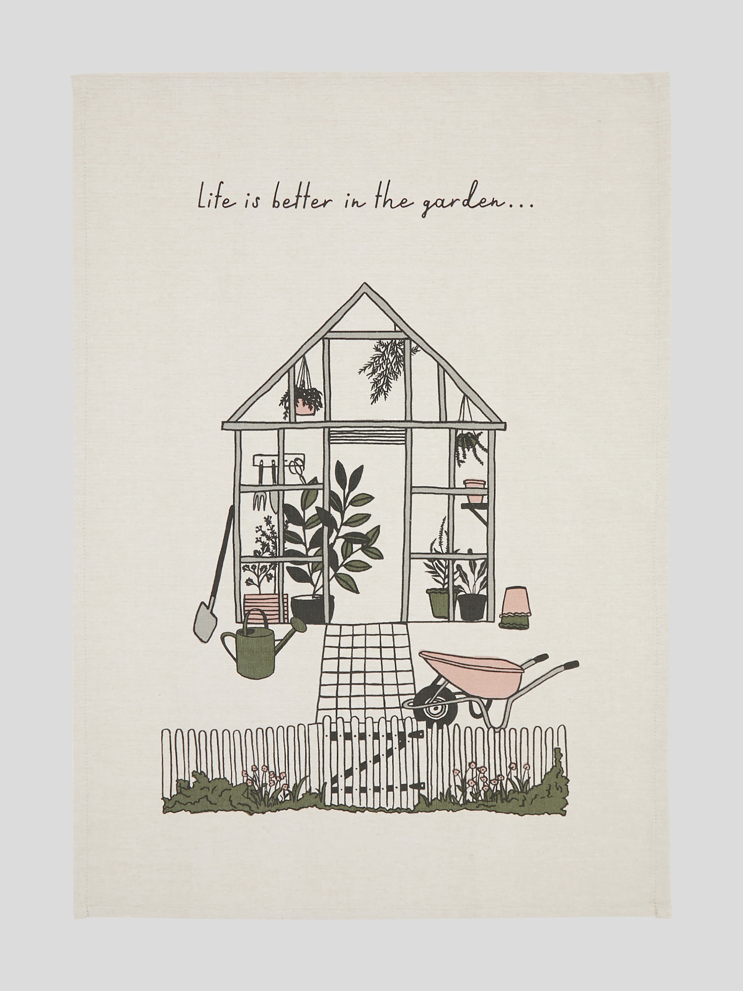Potager Tea Towel Set of 3 | Multi-3