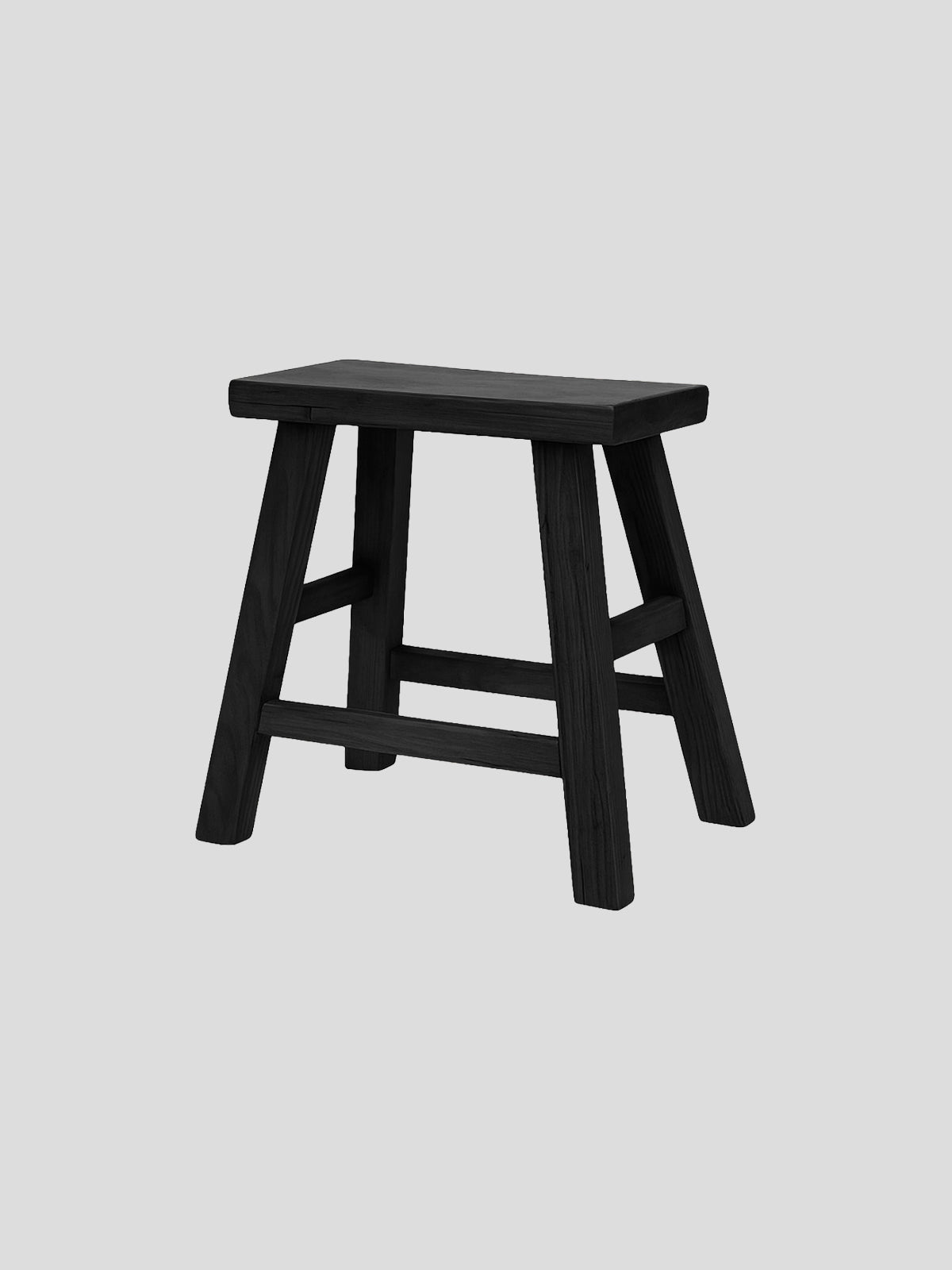Province Rectangle Stool | Black-1