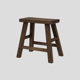 Province Rectangle Stool | Walnut-1