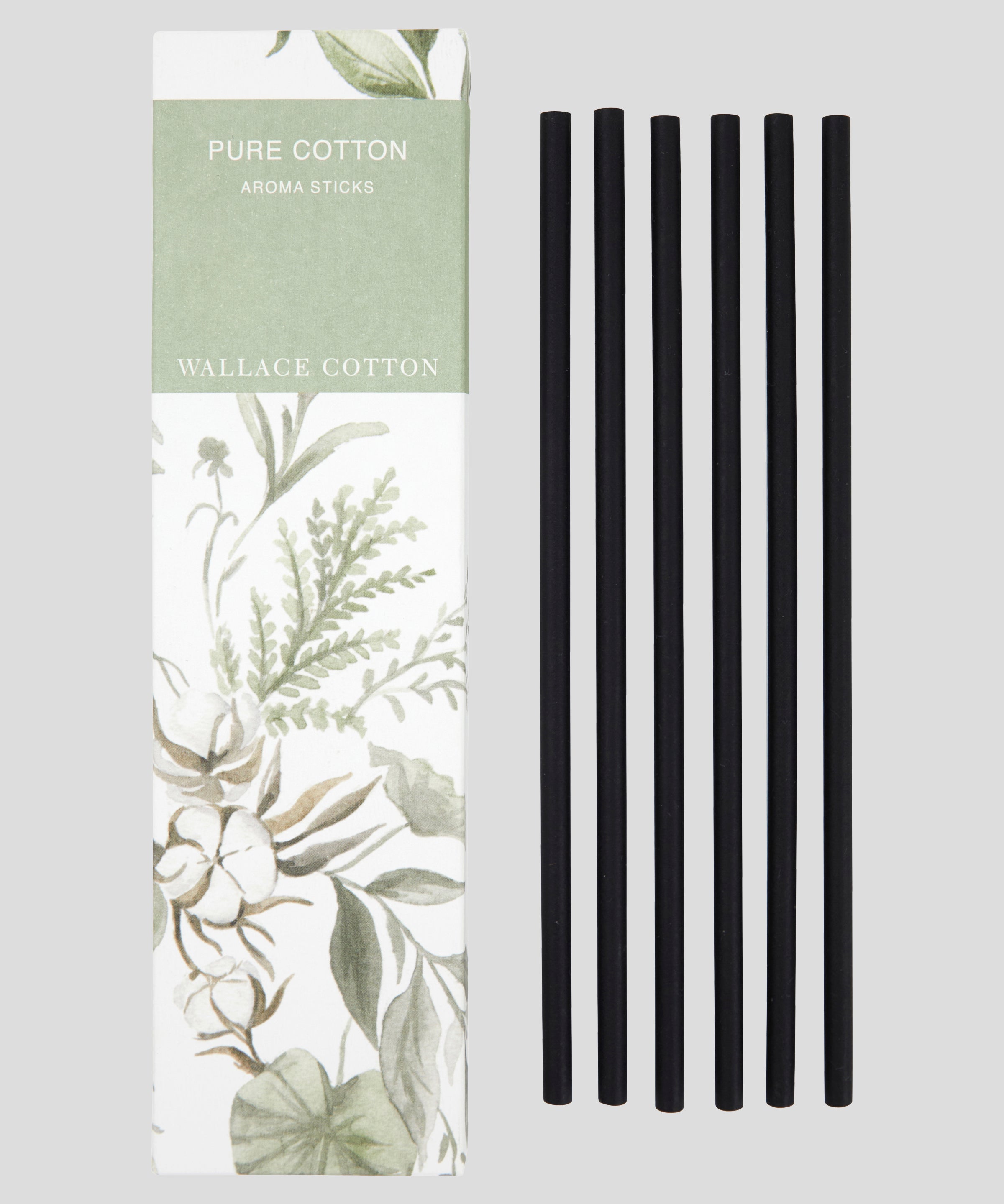 Pure Cotton Aroma Sticks Set of 6 | White-3