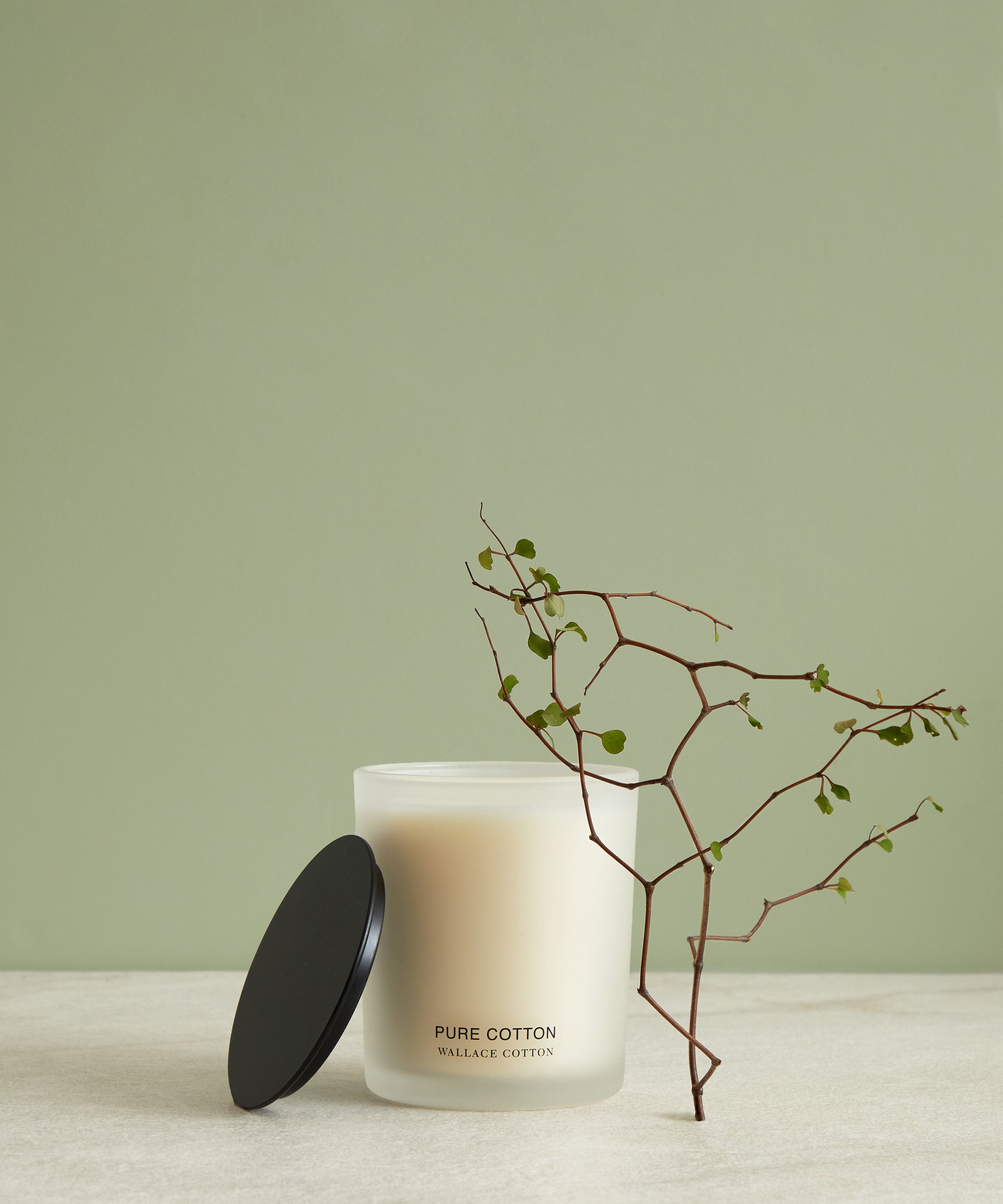 Pure Cotton Candle 300g | White-1