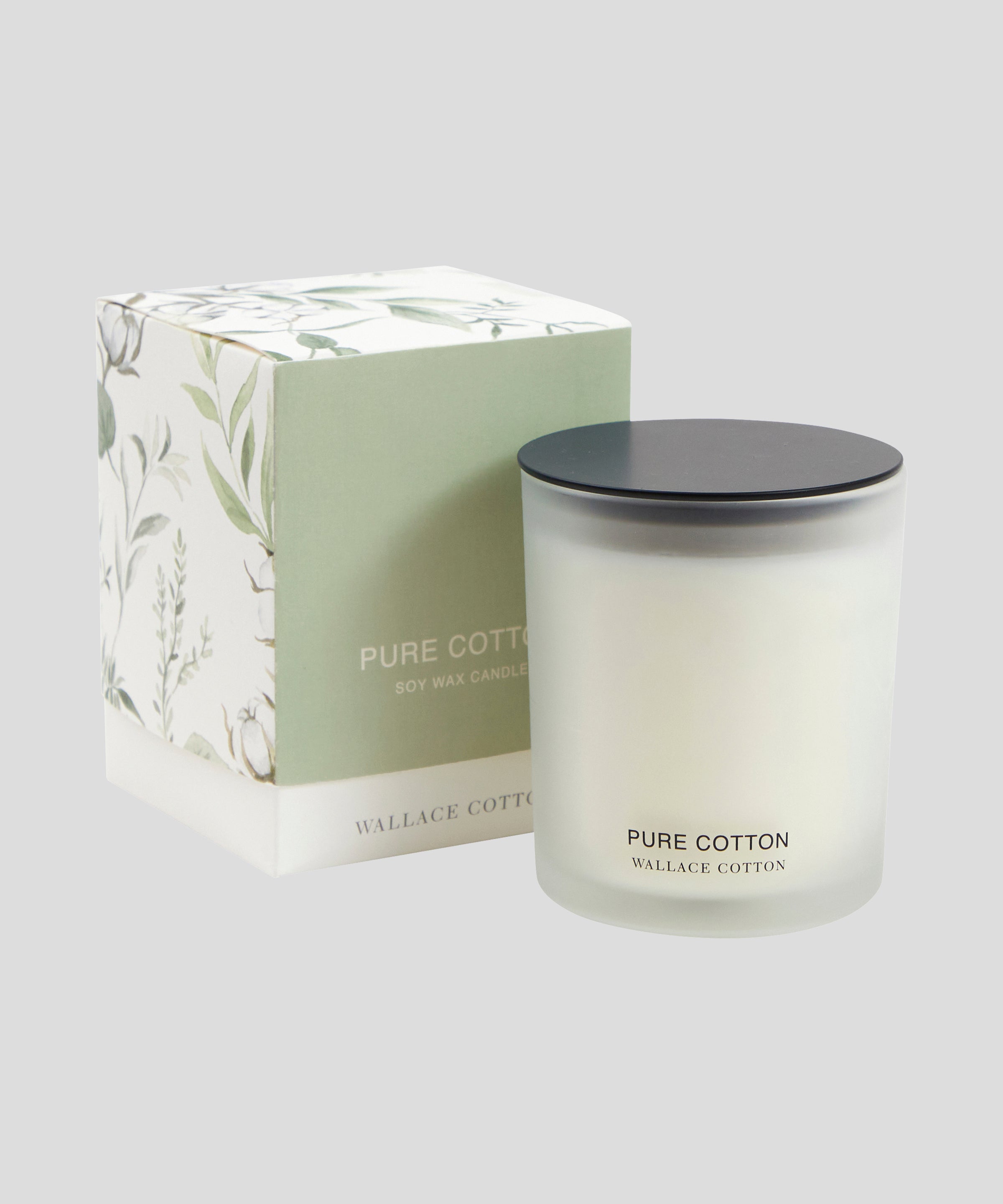 Pure Cotton Candle 300g | White-3
