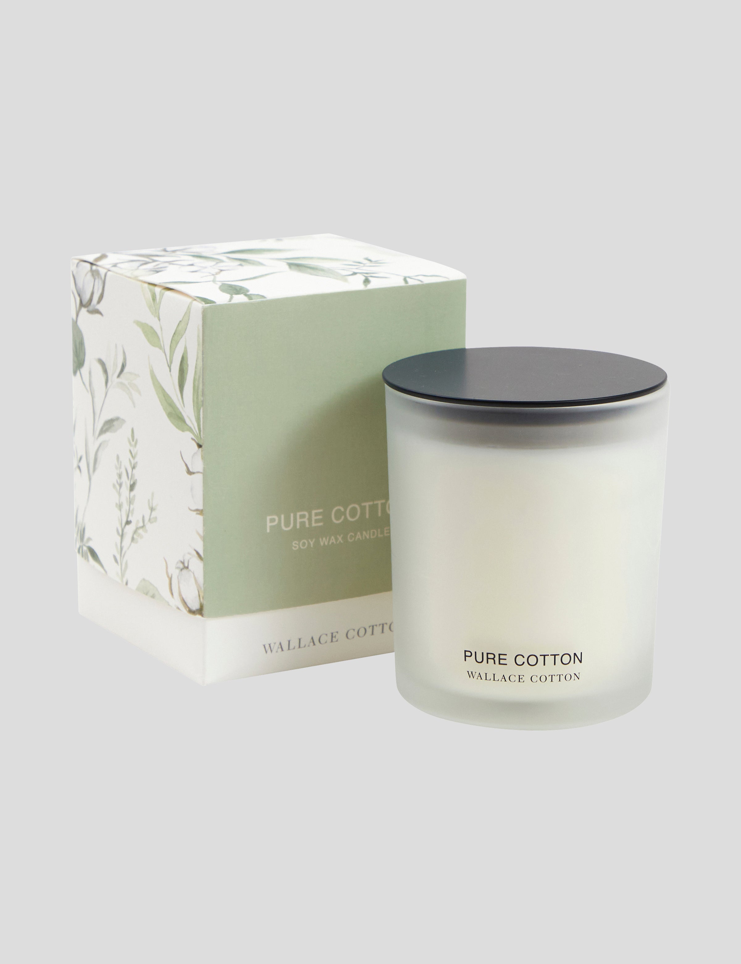 Pure Cotton Candle 300g | White-3