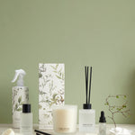 Pure Cotton Ceramic Flower & Dripper Bottle 10ml | White-2
