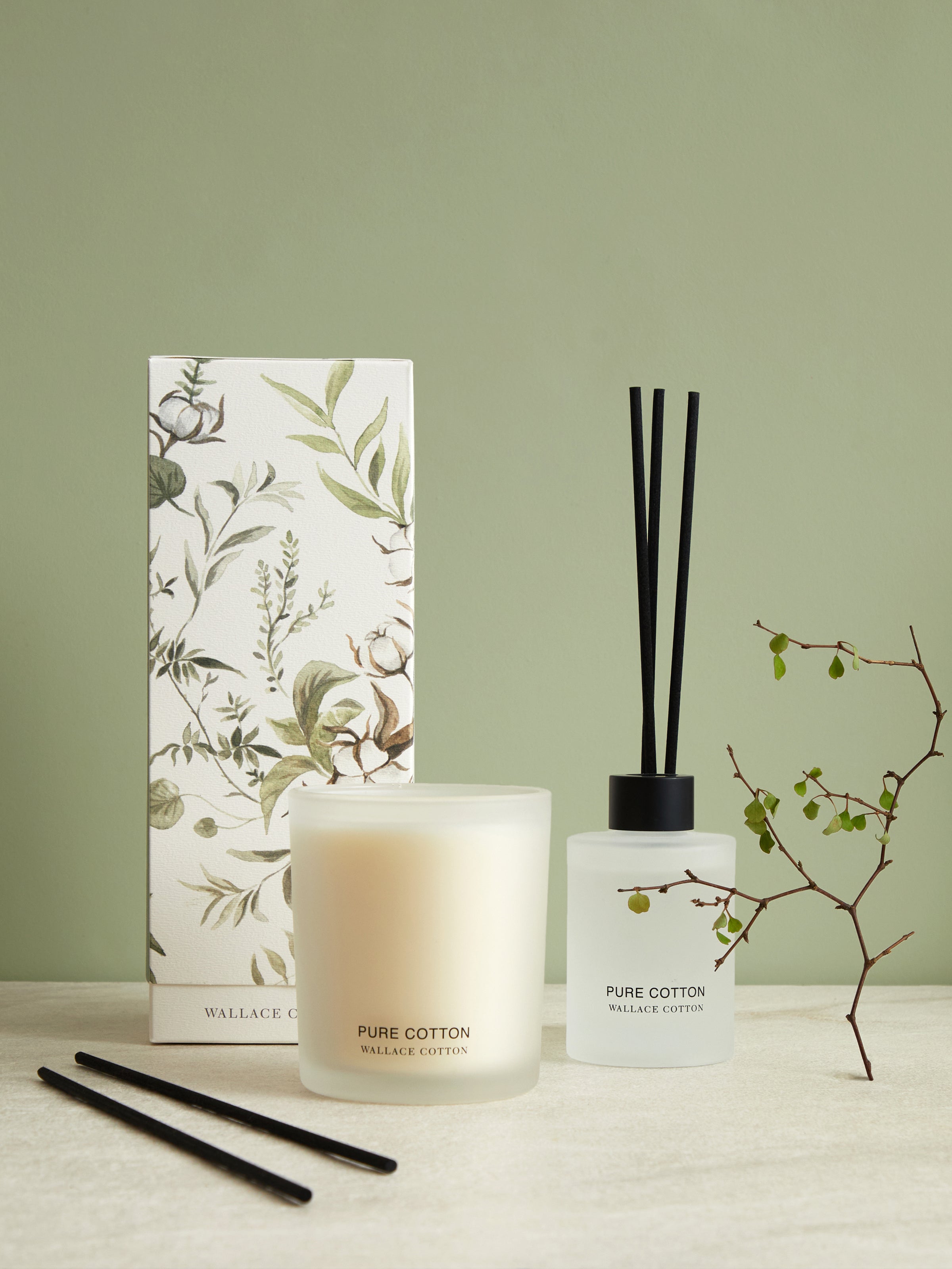 Pure Cotton Diffuser 120ml | White-2