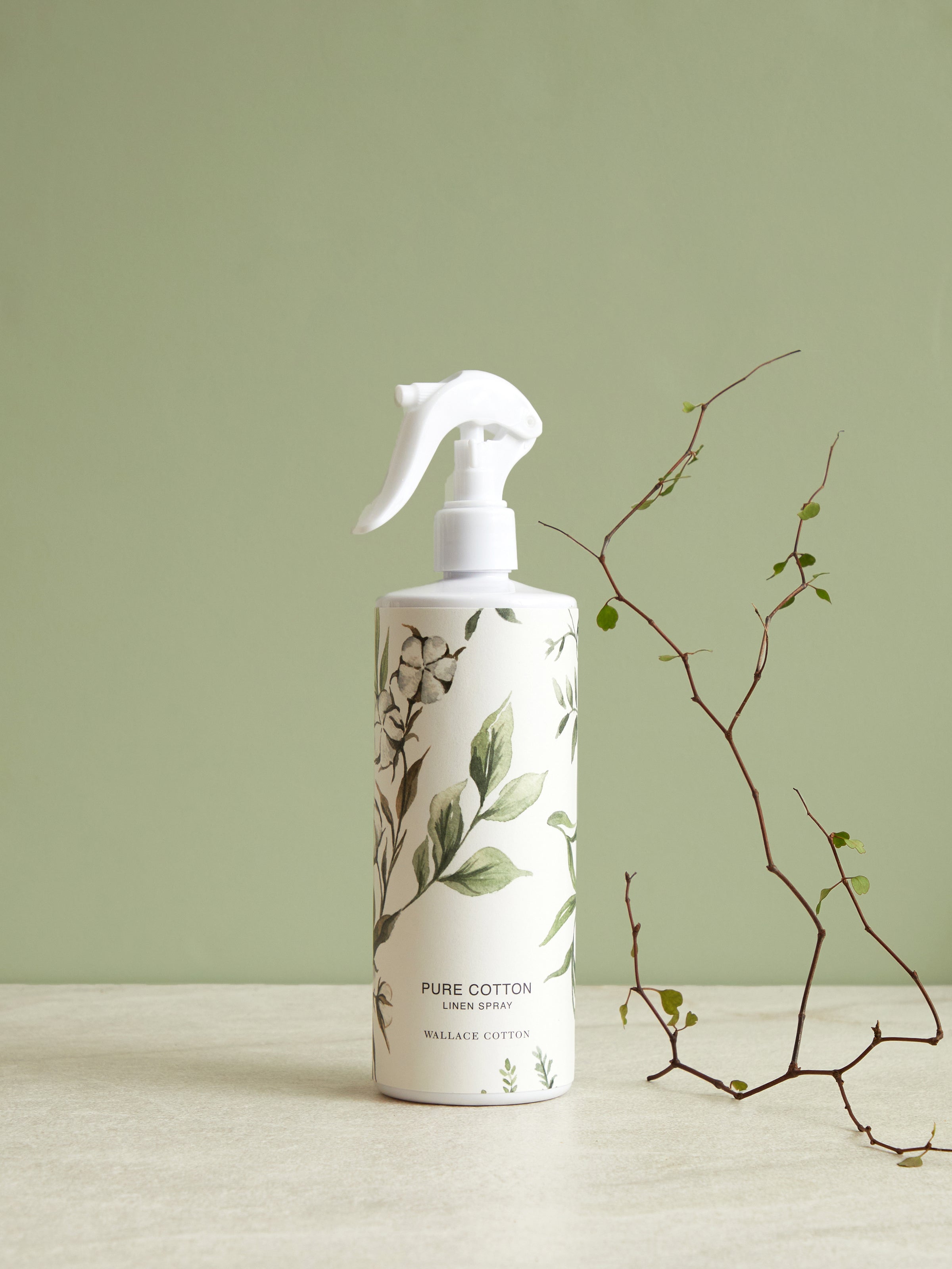 Pure Cotton Linen Spray 500ml | White-1