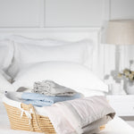 Purity Organic Cotton Cot Quilt | Pink Natural Stripe-4