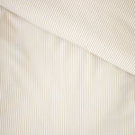 Purity Organic Cotton Duvet Cover Set | Natural Stripe-4