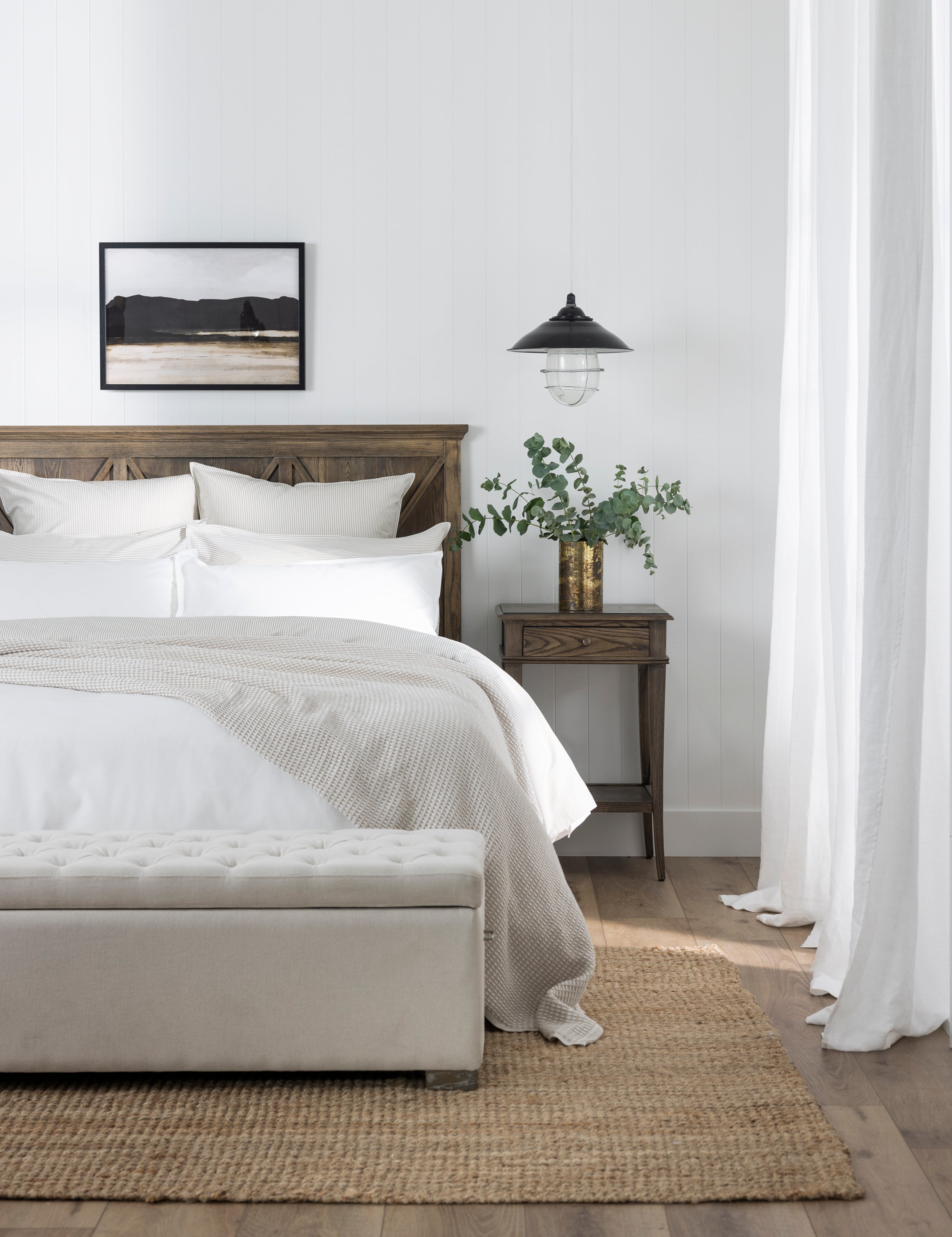 Purity Organic Cotton Duvet Cover Set | White-5