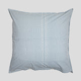 Purity Organic Cotton European Pillowcase | Blue Stripe-1