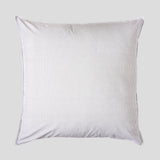 Purity Organic Cotton European Pillowcase | Charcoal Stripe-1