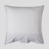 Purity Organic Cotton European Pillowcase | Charcoal Stripe-3
