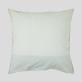 Purity Organic Cotton European Pillowcase | Green Stripe-3