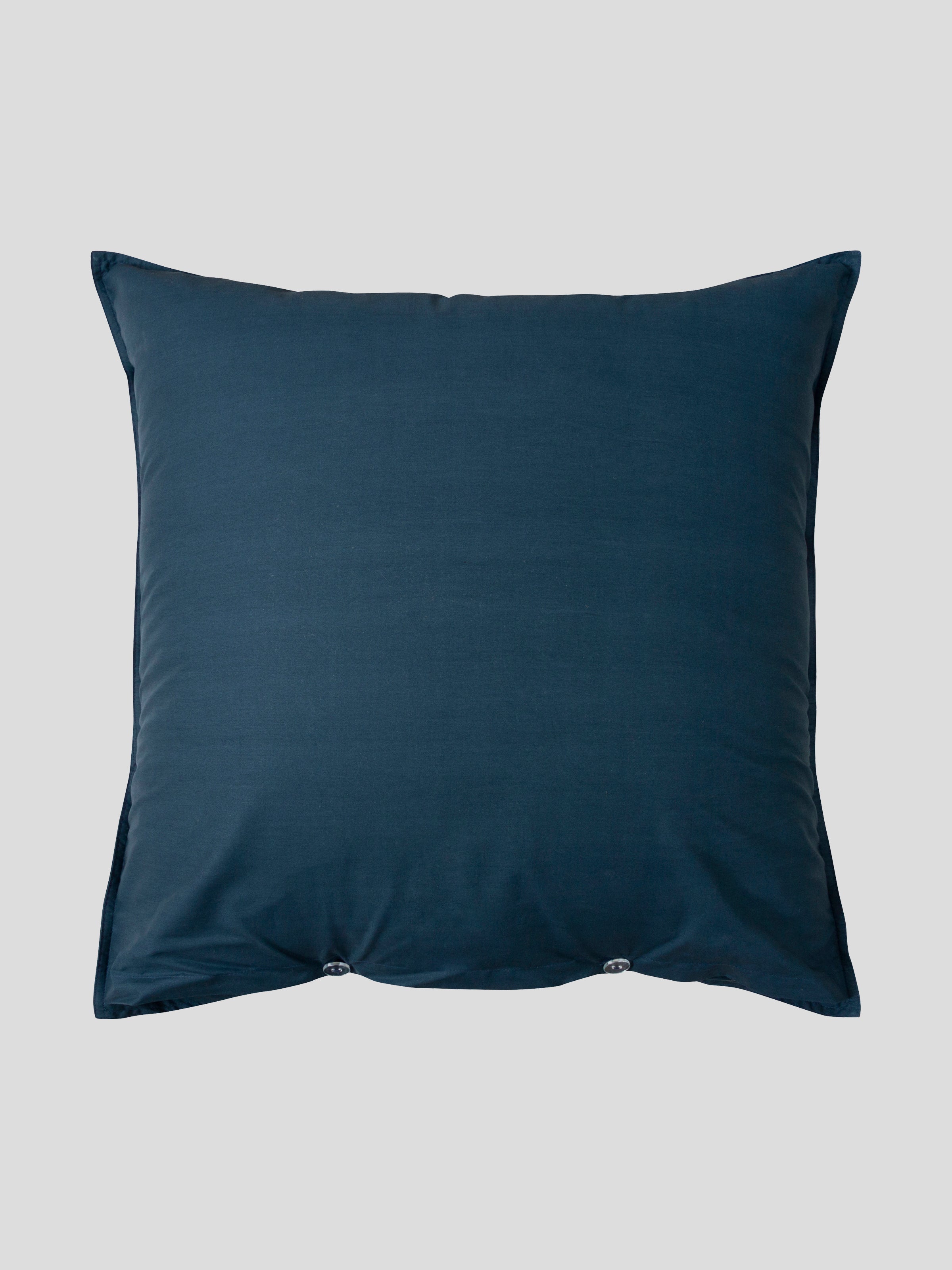 Purity Organic Cotton European Pillowcase | Indigo-3