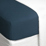 Purity Organic Cotton Fitted Sheet | Indigo-1