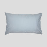 Purity Organic Cotton Lodge Pillowcase Set | Blue Stripe-2