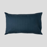 Purity Organic Cotton Lodge Pillowcase Set | Indigo-2