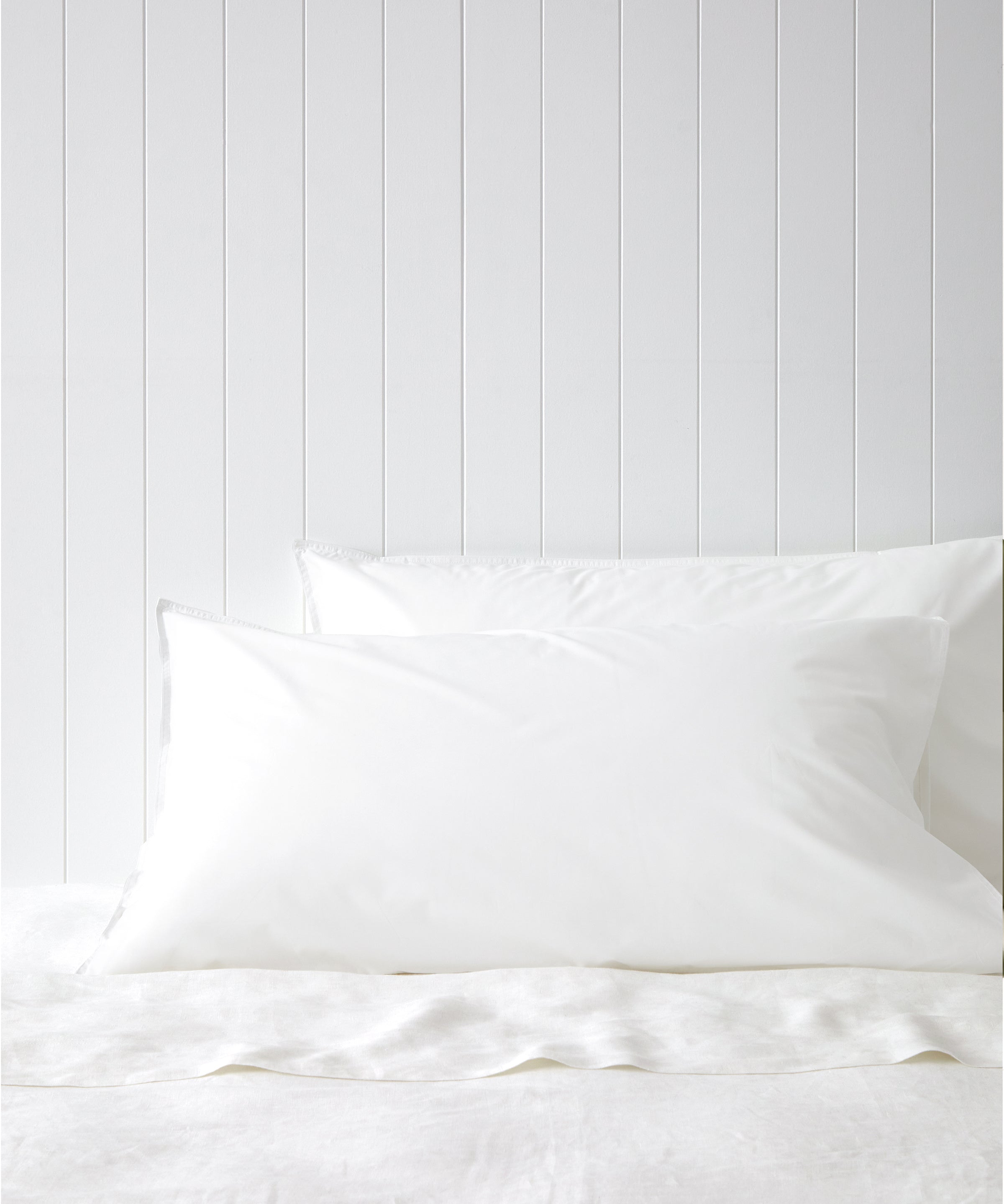 Purity Organic Cotton Lodge Pillowcase Set | White-1