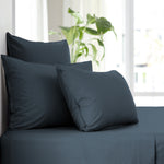 Purity Organic Cotton Sheet Set | Indigo-1