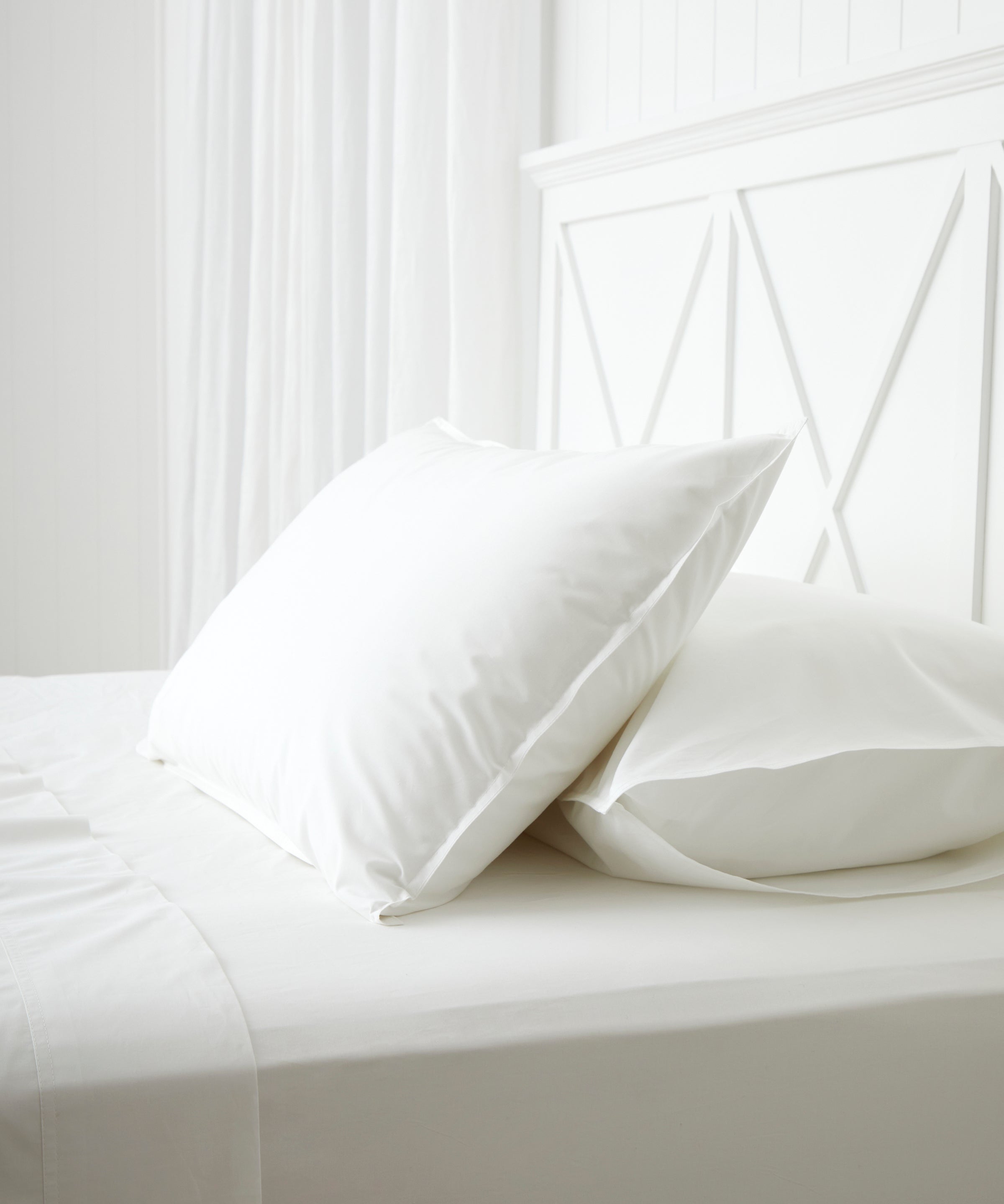 Purity Organic Cotton Sheet Set | White-1