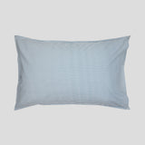 Purity Organic Cotton Standard Pillowcase Set | Blue Stripe-4