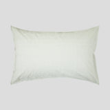 Purity Organic Cotton Standard Pillowcase Set | Green Stripe-1